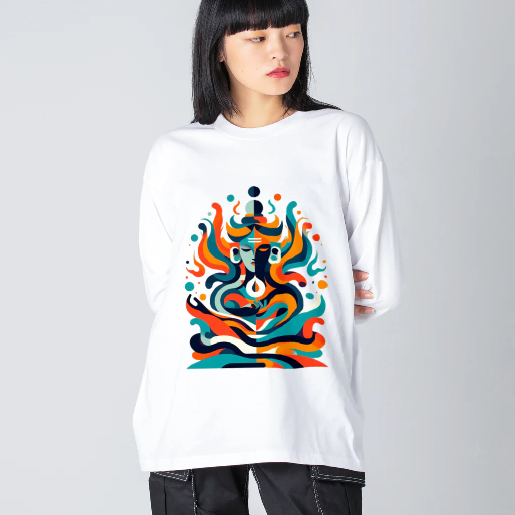 tohateのシヴァ ビッグシルエットロングスリーブTシャツ