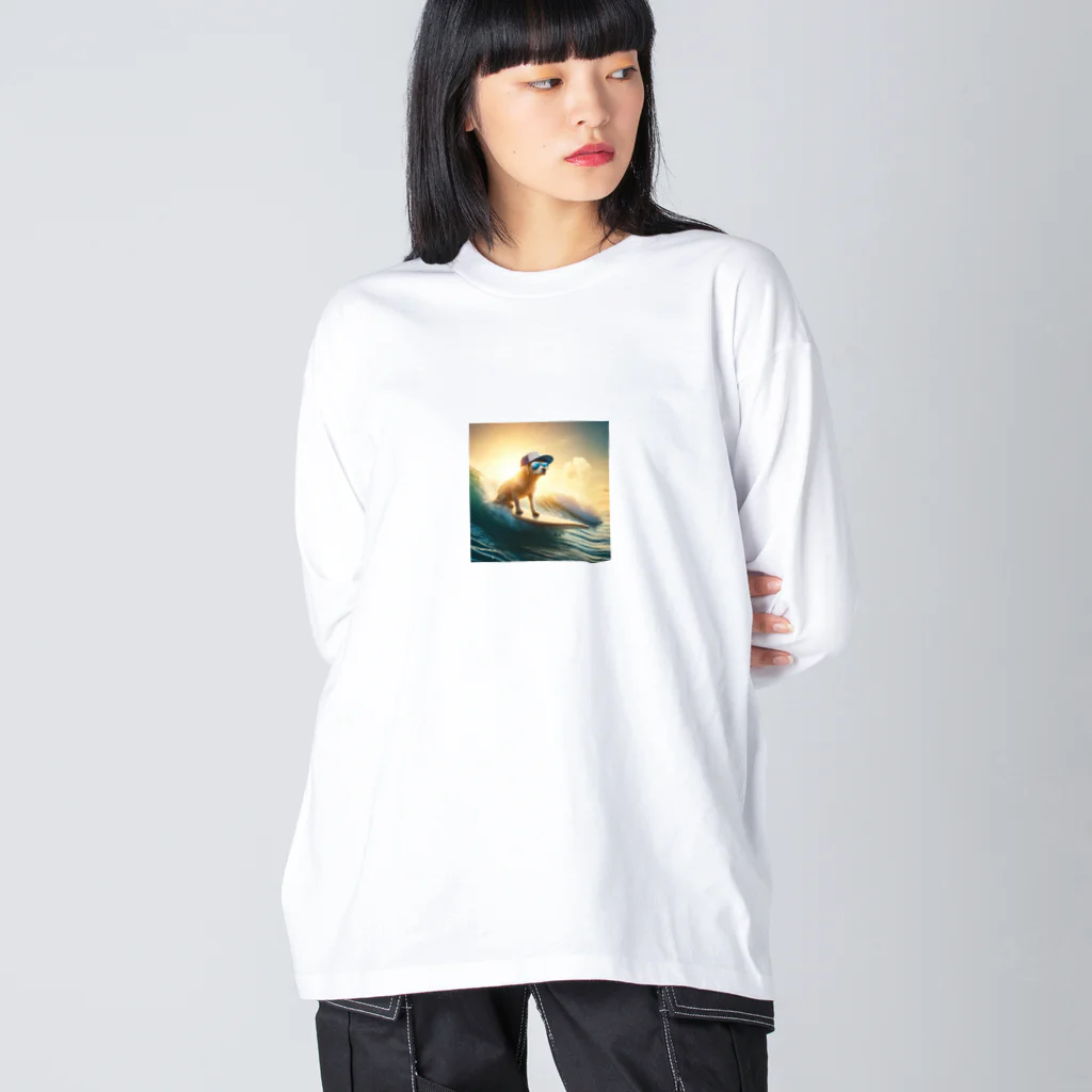 キャップ犬専門店のキャップ犬17 Big Long Sleeve T-Shirt