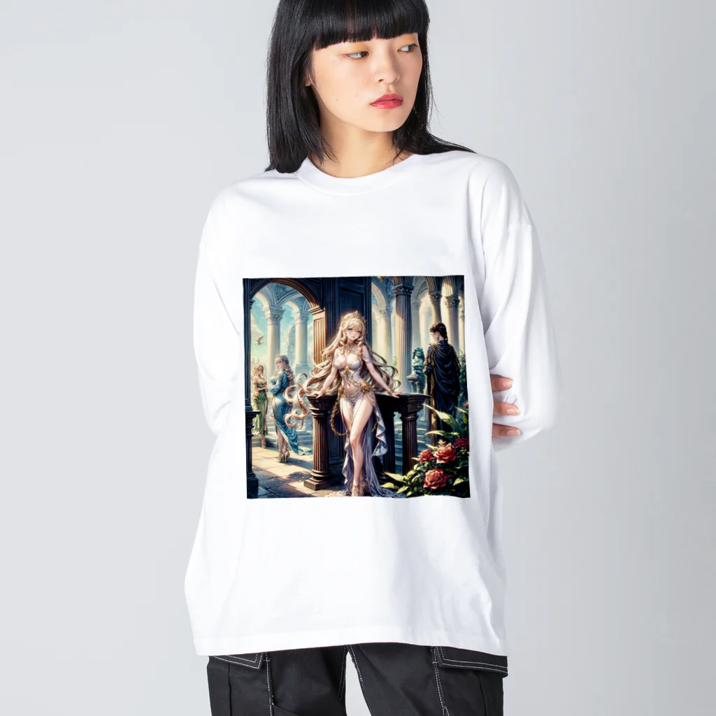 Anime_Ijindenの美と愛の女神アフロディーテ A〜Aphrodite A goddess of beauty and love〜 Big Long Sleeve T-Shirt