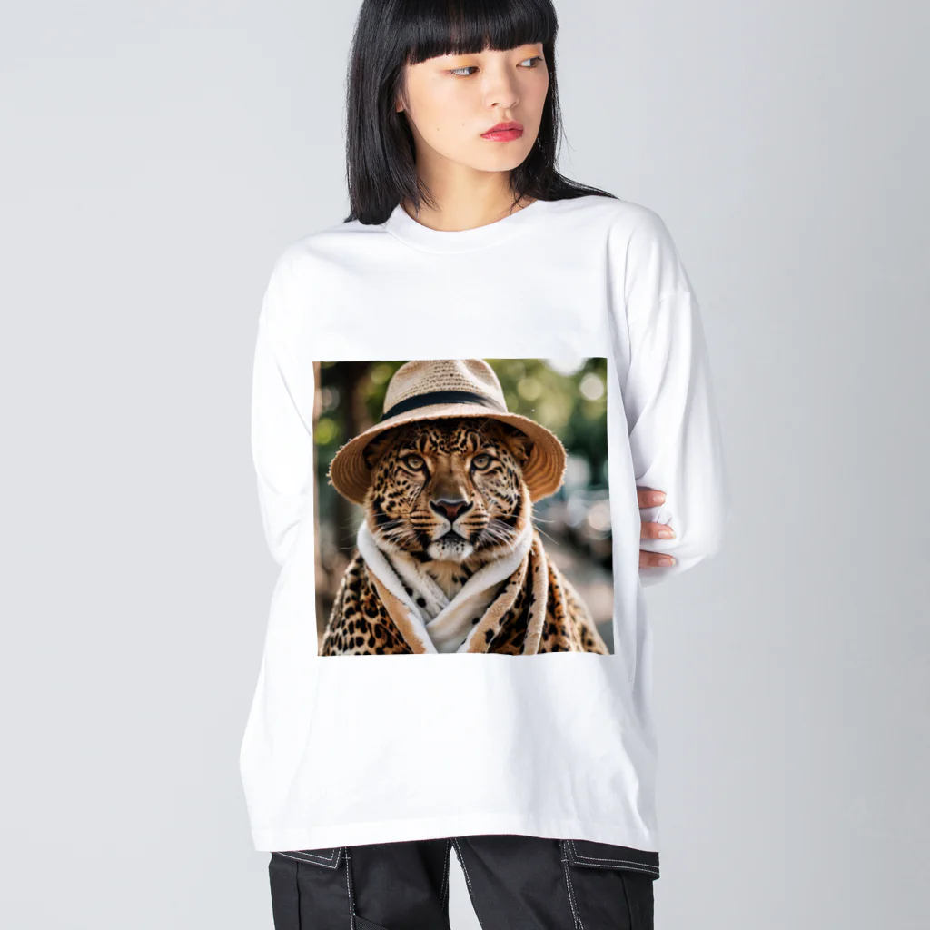 たかばきの麦わらのヒョーさん Big Long Sleeve T-Shirt