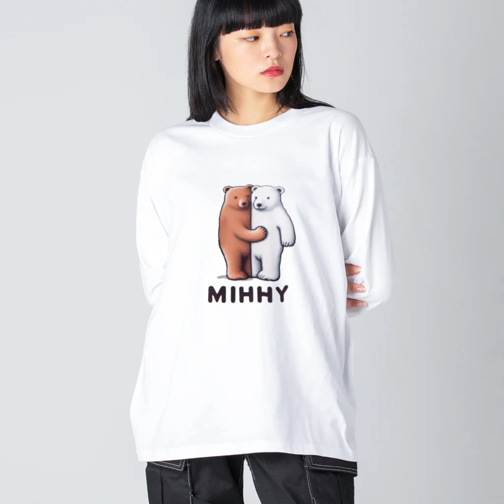 mihhyのMIHHY ビッグシルエットロングスリーブTシャツ