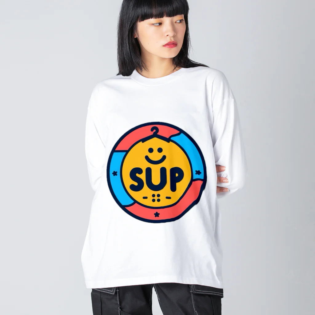 リトルスタイルズ　パパママ&子ども服のSUP Big Long Sleeve T-Shirt