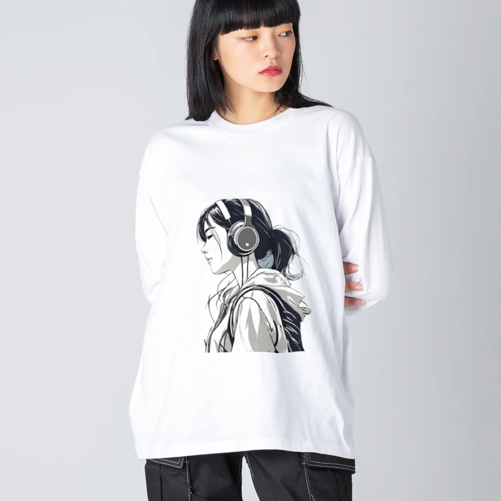 MY.LILILALAの自分の時間 Big Long Sleeve T-Shirt