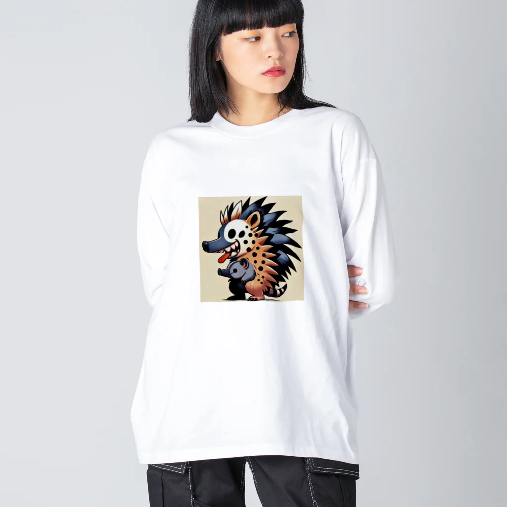 yokoana_zakkaのツクツク ビッグシルエットロングスリーブTシャツ