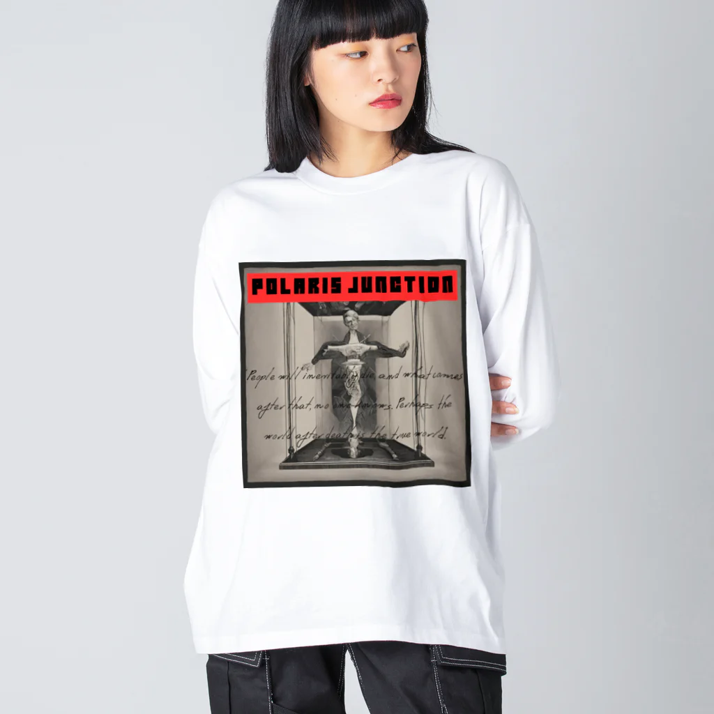 PALARIS JUNCTIONのHuman Life ビッグシルエットロングスリーブTシャツ