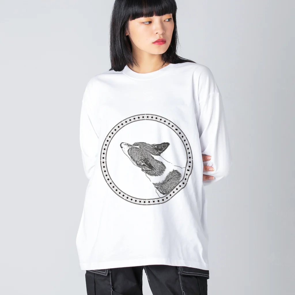 clarice-designのcool dog 2 Big Long Sleeve T-Shirt