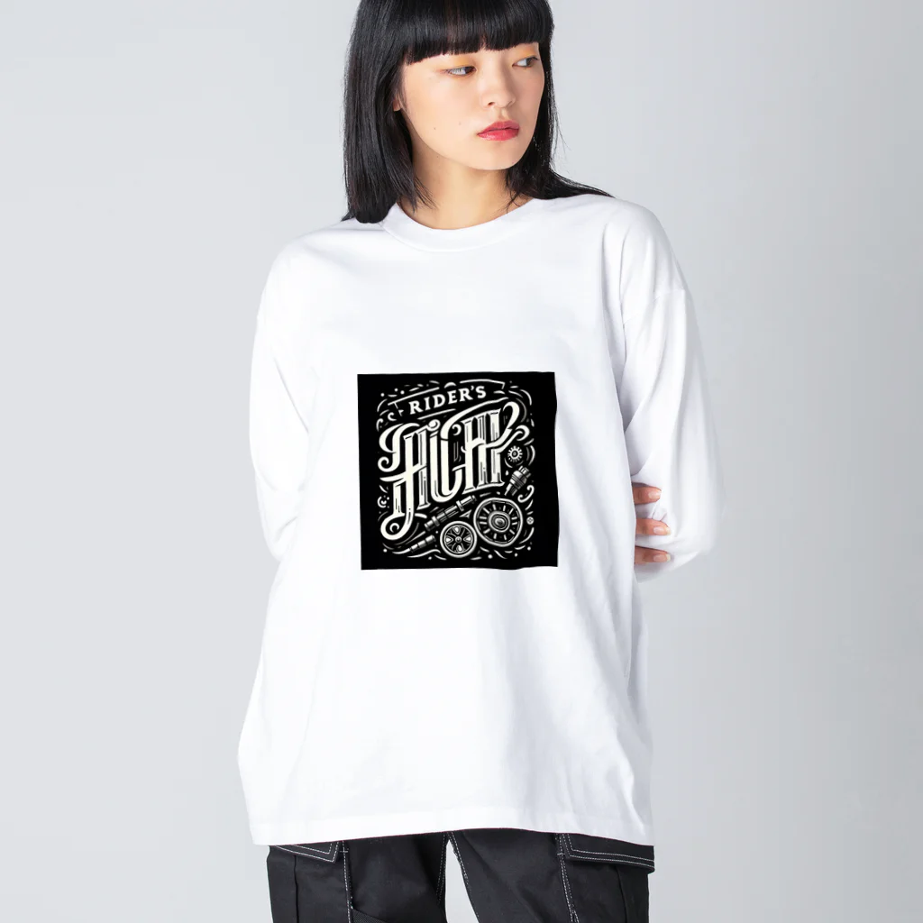 シマのドクロライダー Big Long Sleeve T-Shirt