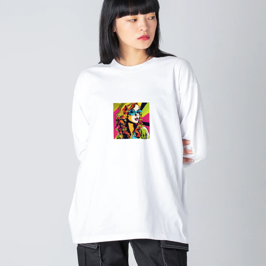 NeoPopGalleryのPOPARTWOMAN ビッグシルエットロングスリーブTシャツ