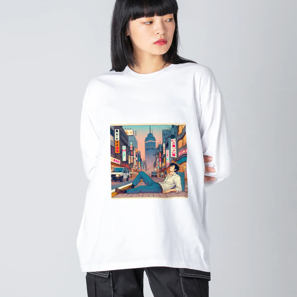 citypopのcitypop ビッグシルエットロングスリーブTシャツ