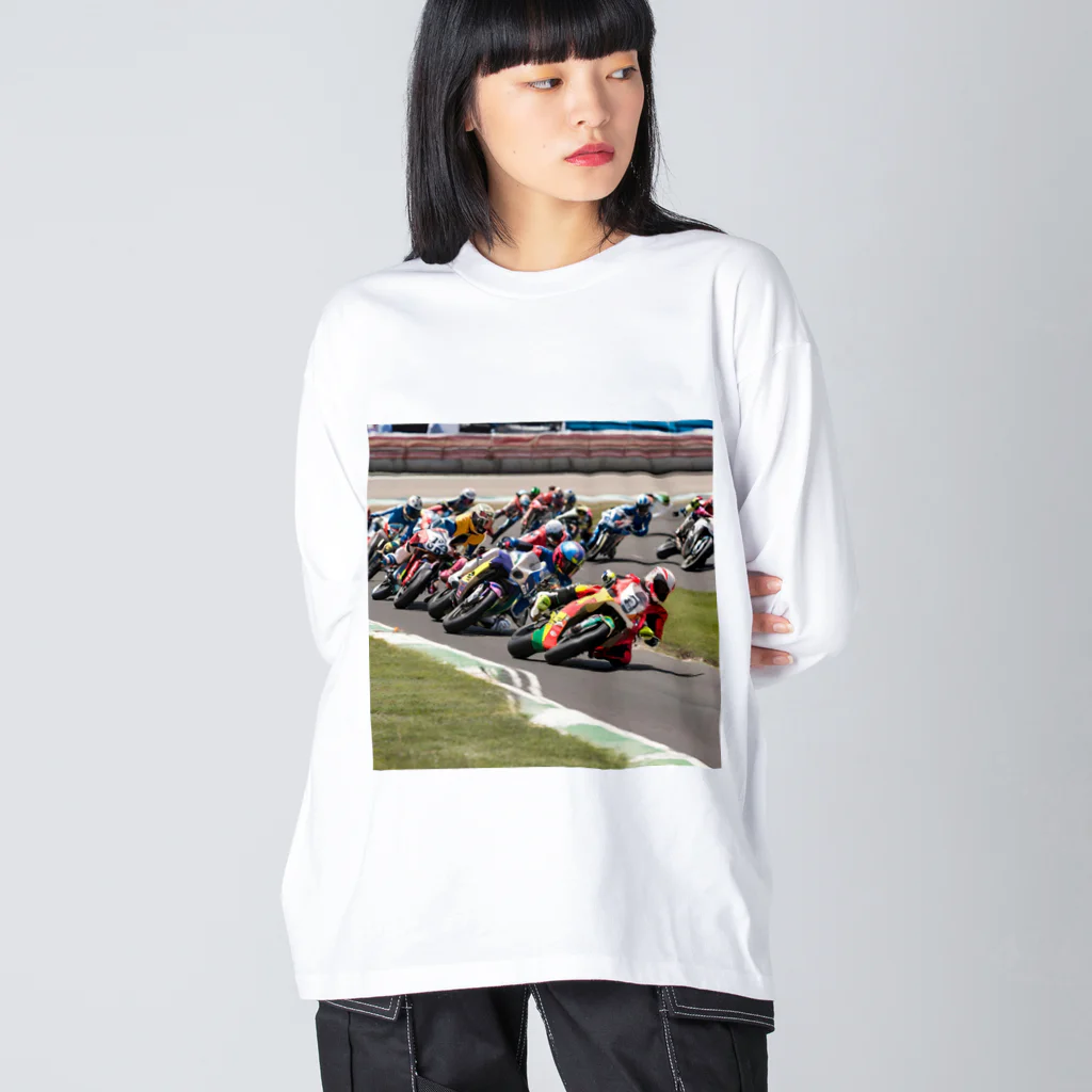 the blue seasonの疾風を切り裂く - サーキットの英雄たち Big Long Sleeve T-Shirt