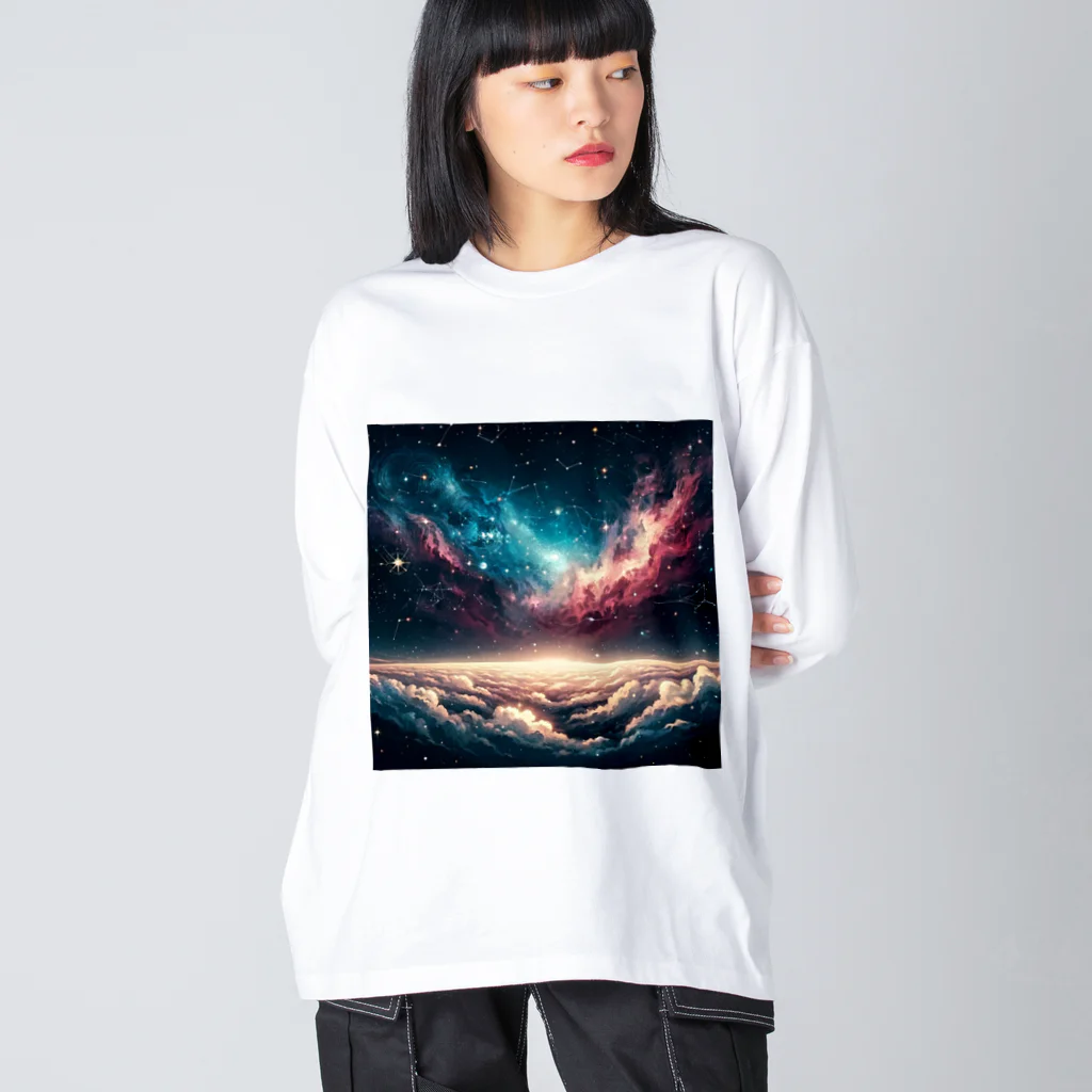 宇宙の神秘グッズ販売所のさいしょの宇宙 Big Long Sleeve T-Shirt