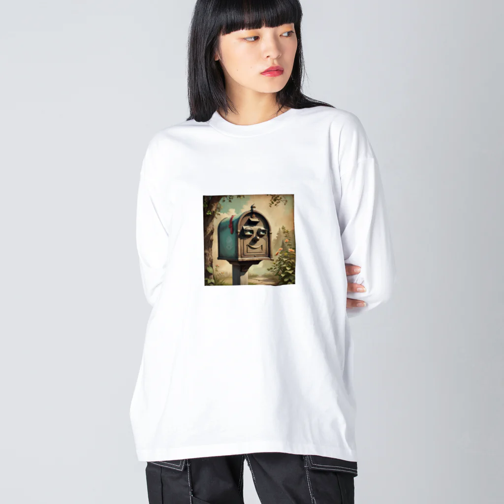 AI妖怪大図鑑のポスト妖怪　メルキッタ Big Long Sleeve T-Shirt