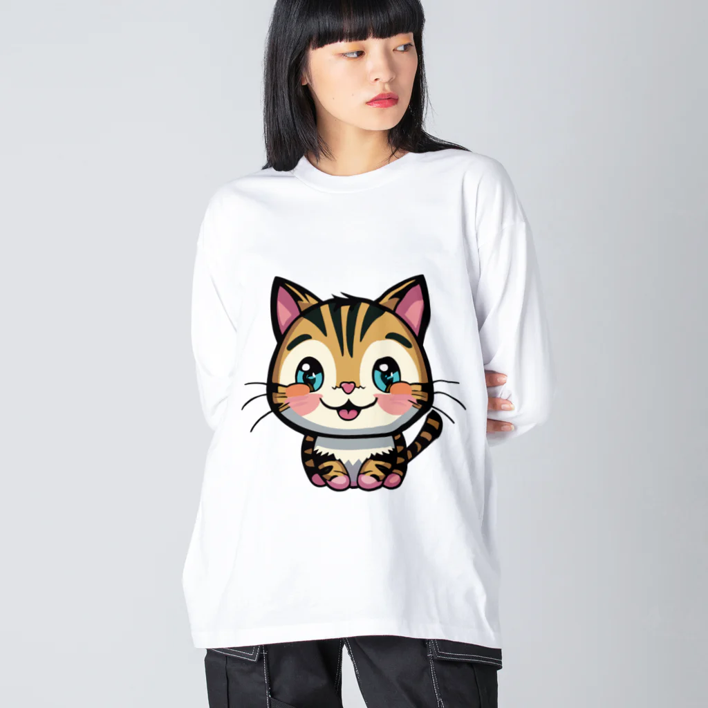 kenny777のトラ子猫 Big Long Sleeve T-Shirt