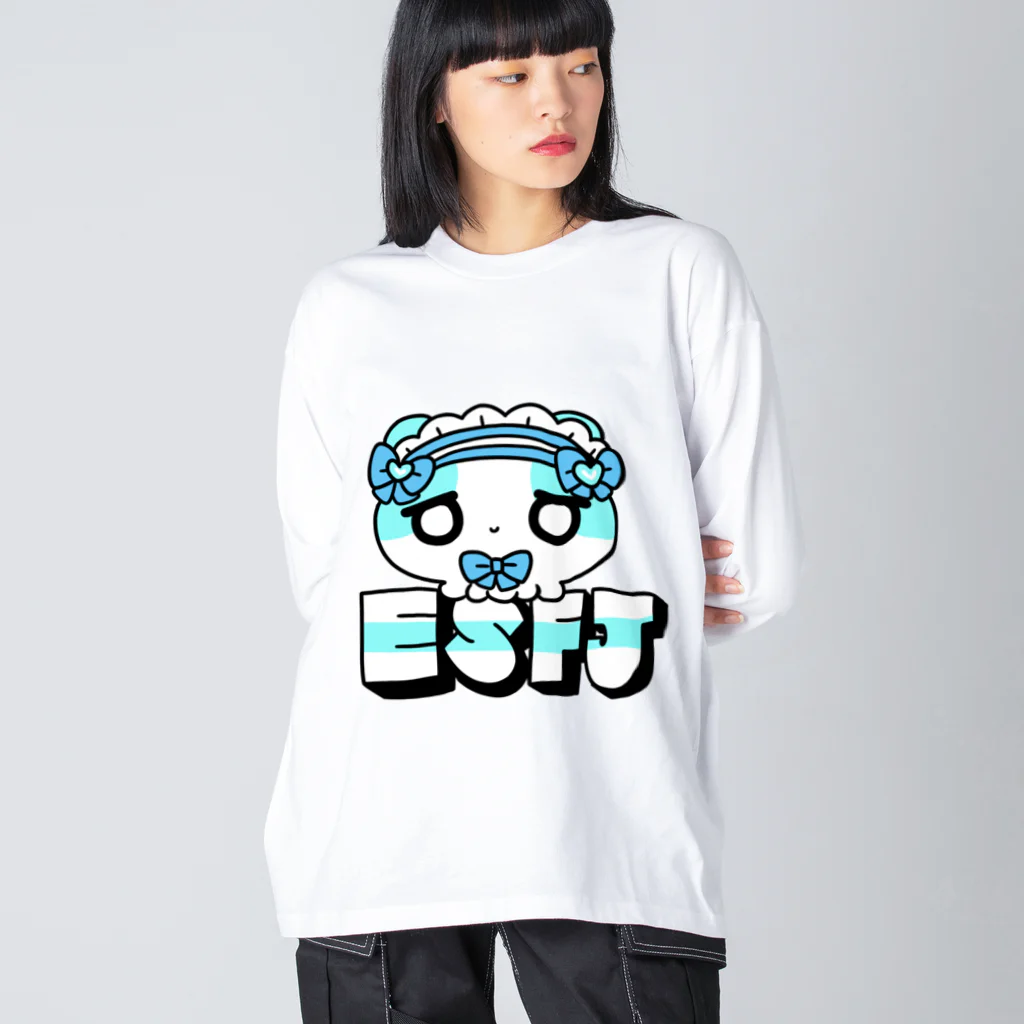 ムラサキゲジゲジのオンラインショップの16性格タコちゃんず ESFJ Big Long Sleeve T-Shirt