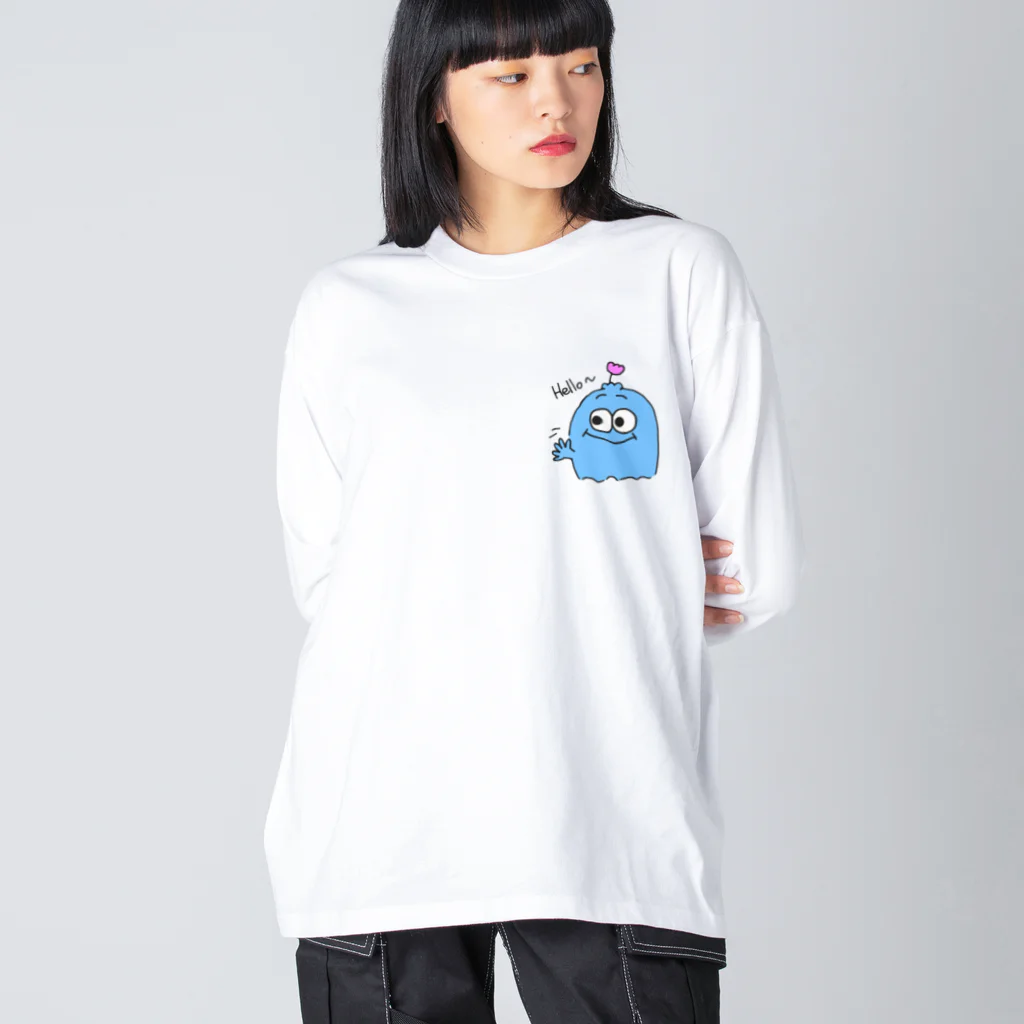 AnkoropiのニコぶるHello Big Long Sleeve T-Shirt