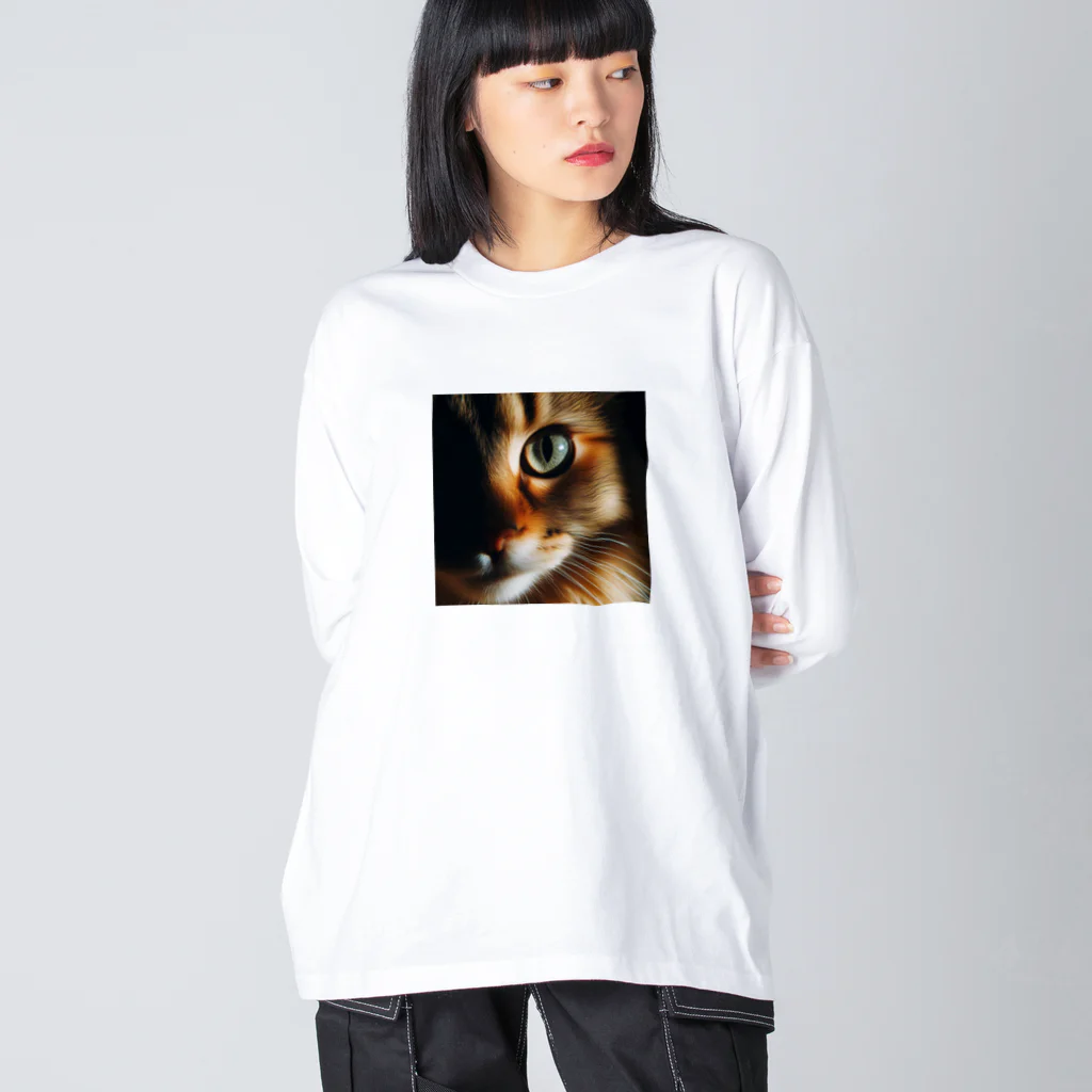 UNIQUE LIFE☘️のきらーん✨ Big Long Sleeve T-Shirt
