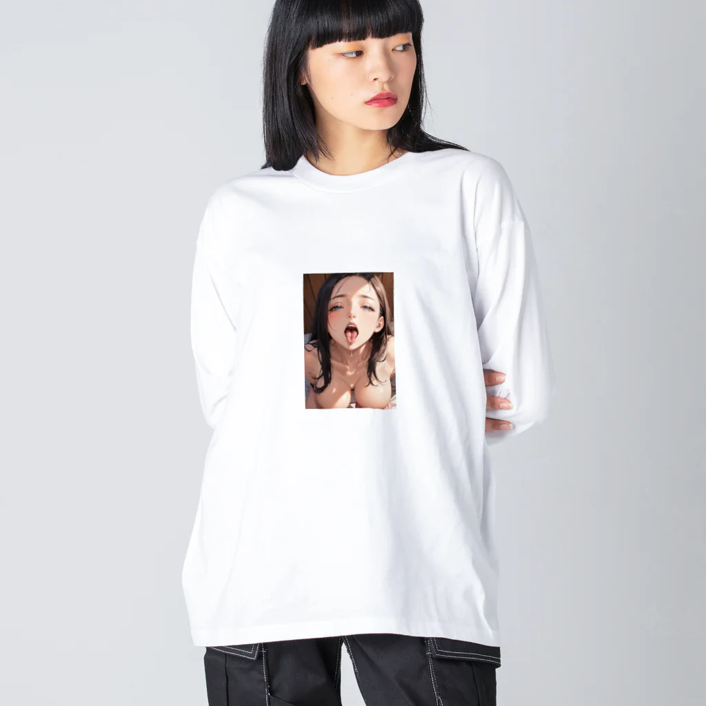 美少女学院の黒髪美少女　美鈴ちゃん４ Big Long Sleeve T-Shirt