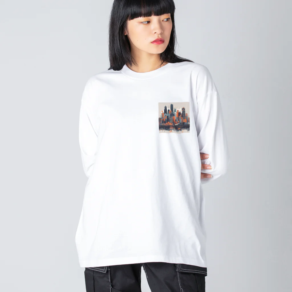 HOKUMOの高層ビル計画 Big Long Sleeve T-Shirt