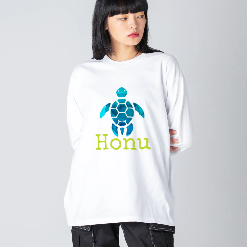 GOLD BEACHのHawaiian HONU Big Long Sleeve T-Shirt