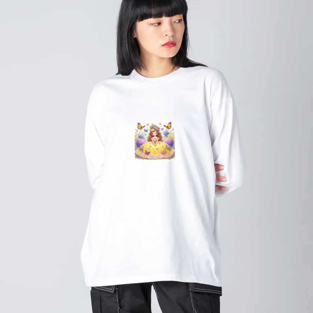 パープルルームの夢見心地の姫🌟 Big Long Sleeve T-Shirt