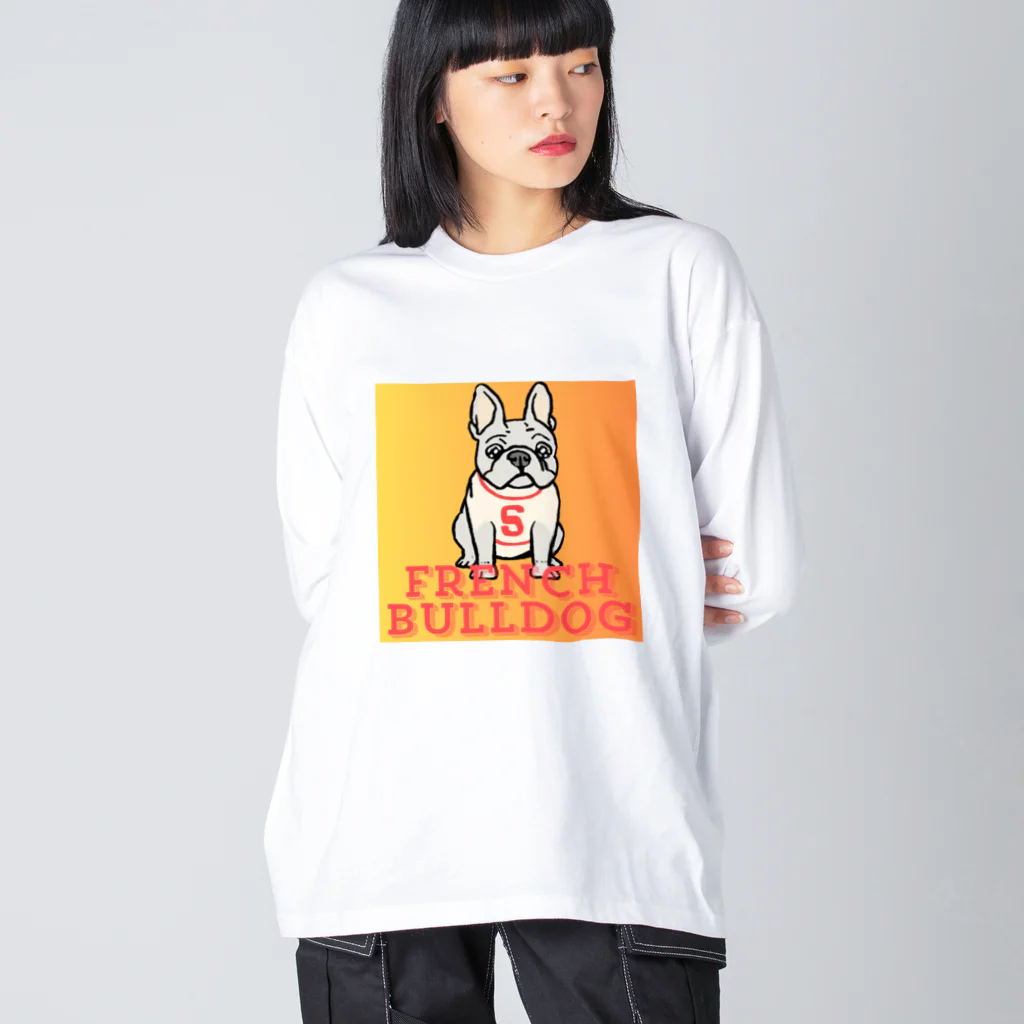 IG-STOREのフレブルのエスくん ビッグシルエットロングスリーブTシャツ