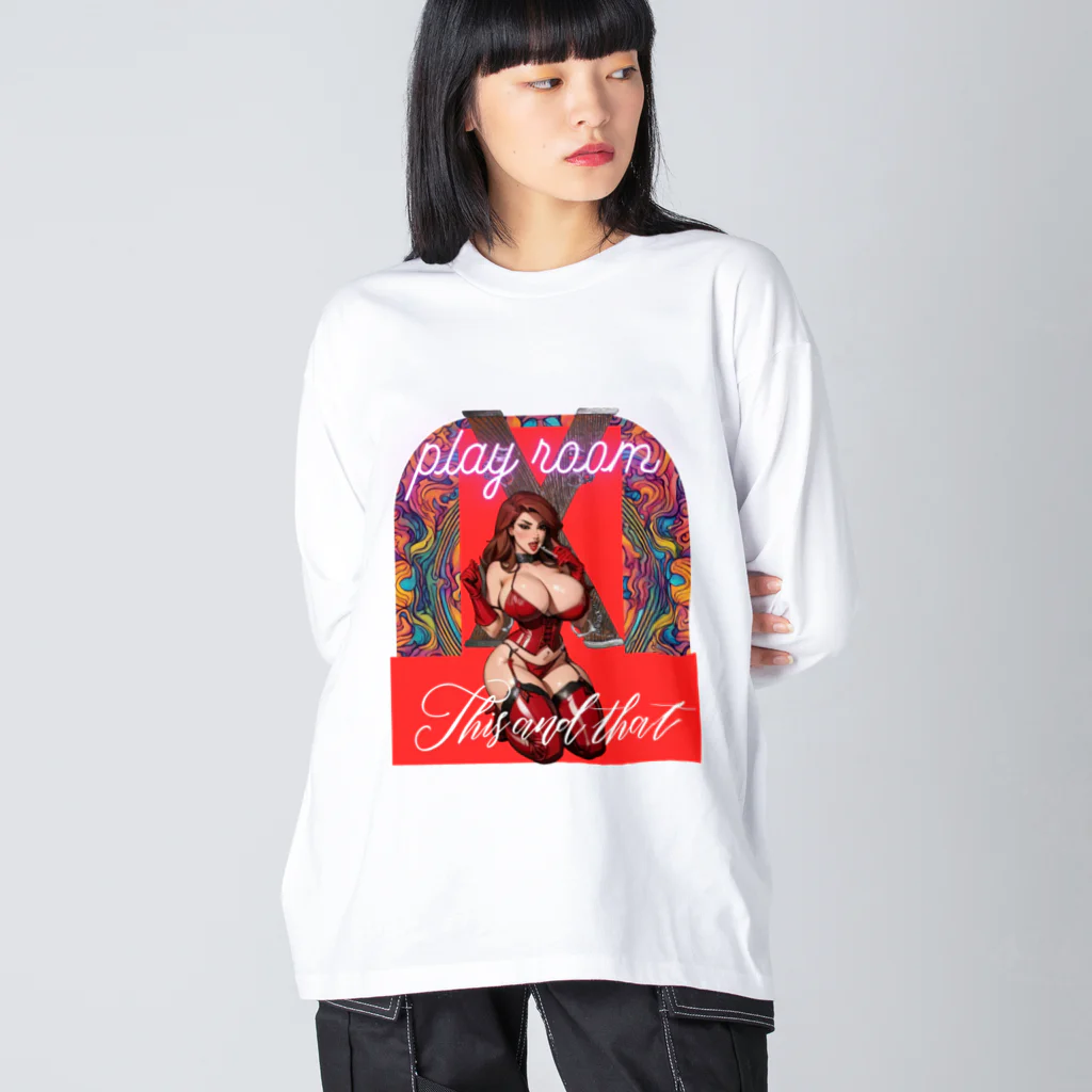 Donky Goriのプレイルーム2 Big Long Sleeve T-Shirt