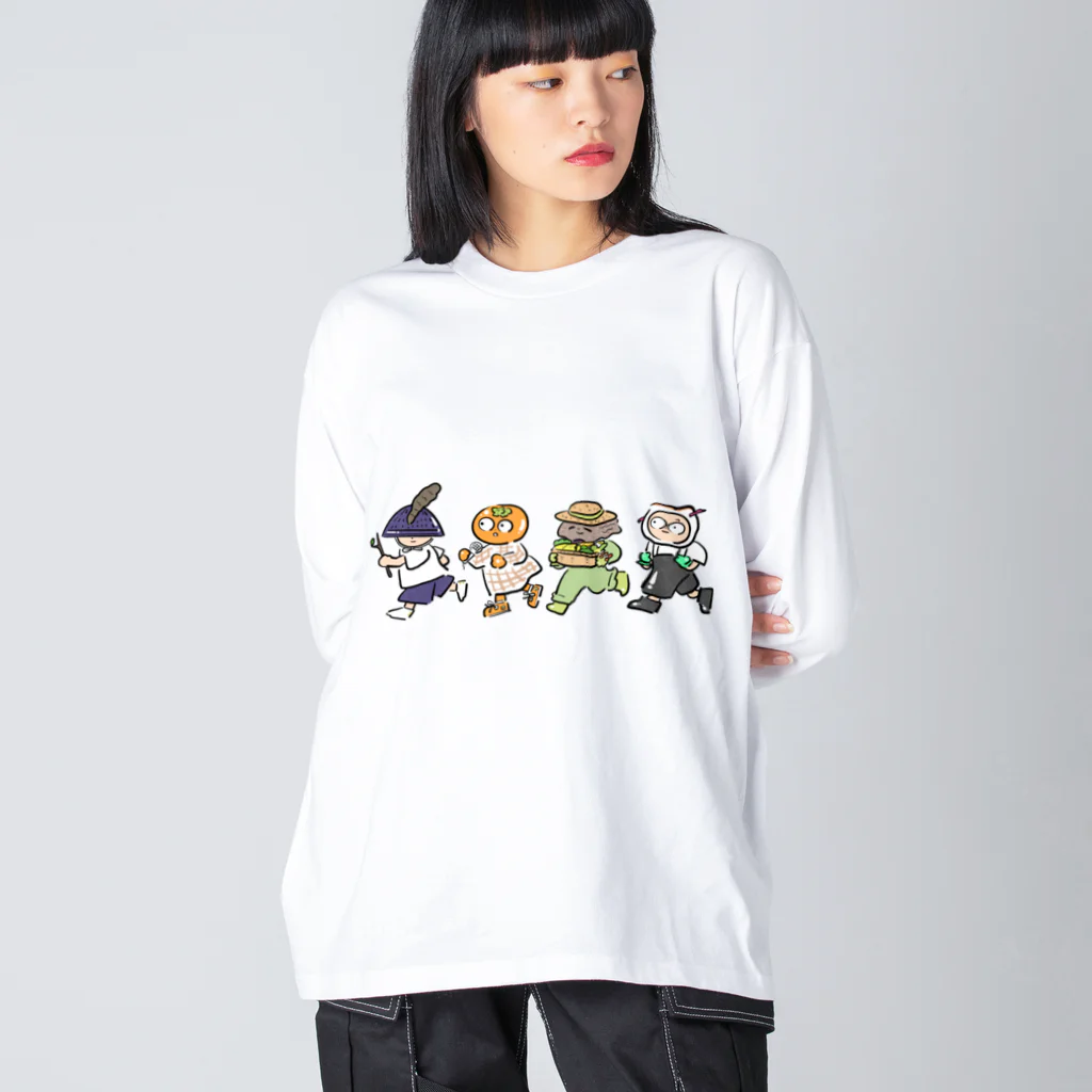 aocamp!のダテのコ Big Long Sleeve T-Shirt