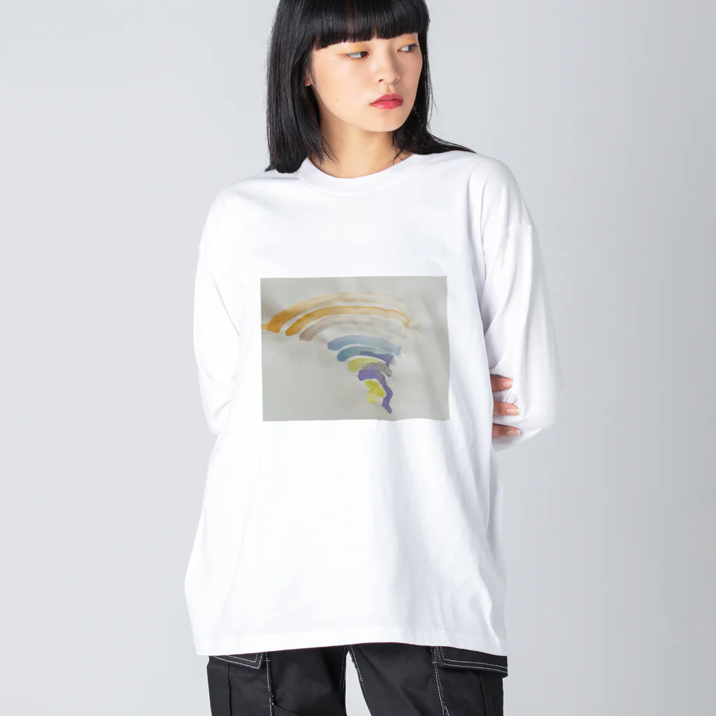 harukou_☆の虹 ビッグシルエットロングスリーブTシャツ