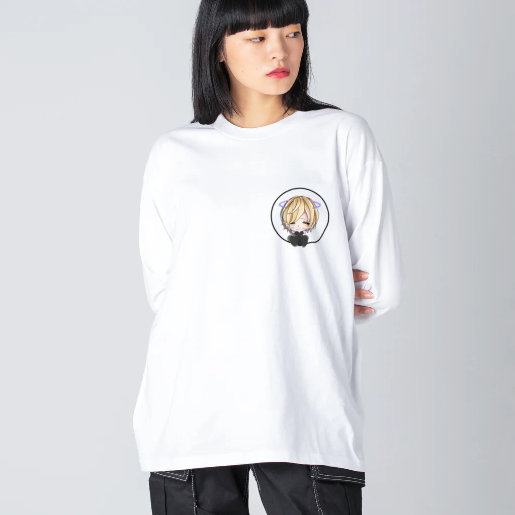 Tenten_fashionのtenten オリジナル Big Long Sleeve T-Shirt