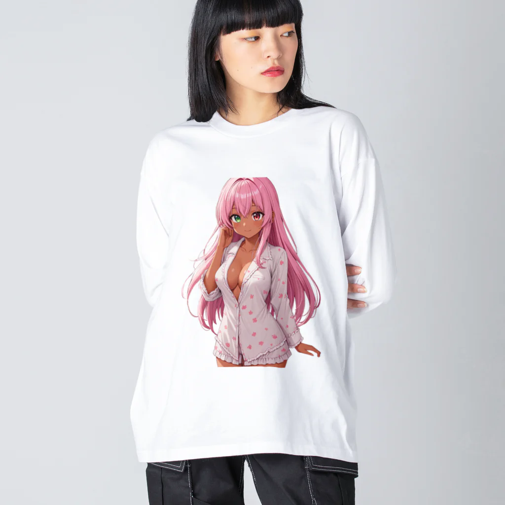 ヴィヴィオの寝起き Big Long Sleeve T-Shirt