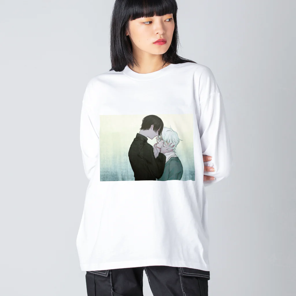 いもむしのあいあいや Big Long Sleeve T-Shirt