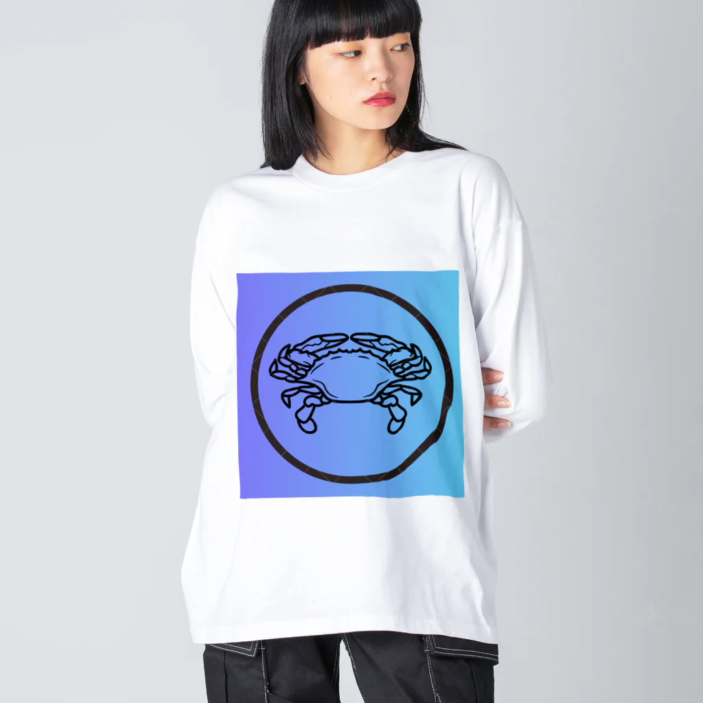 ガザミ香々地のガザミ Big Long Sleeve T-Shirt