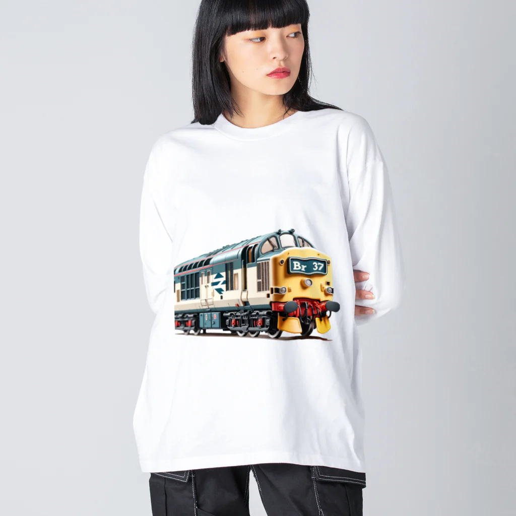 チェリモヤの鉄道模型 04 Big Long Sleeve T-Shirt