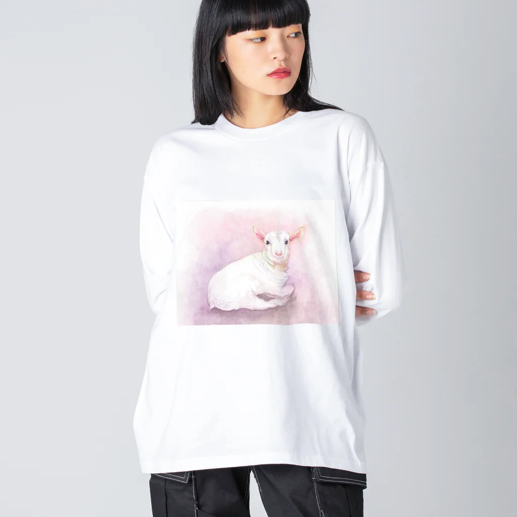 りとるたまの祝福 Big Long Sleeve T-Shirt