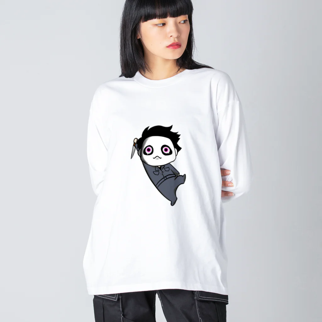 金太郎問屋のイライラマイケルくん Big Long Sleeve T-Shirt