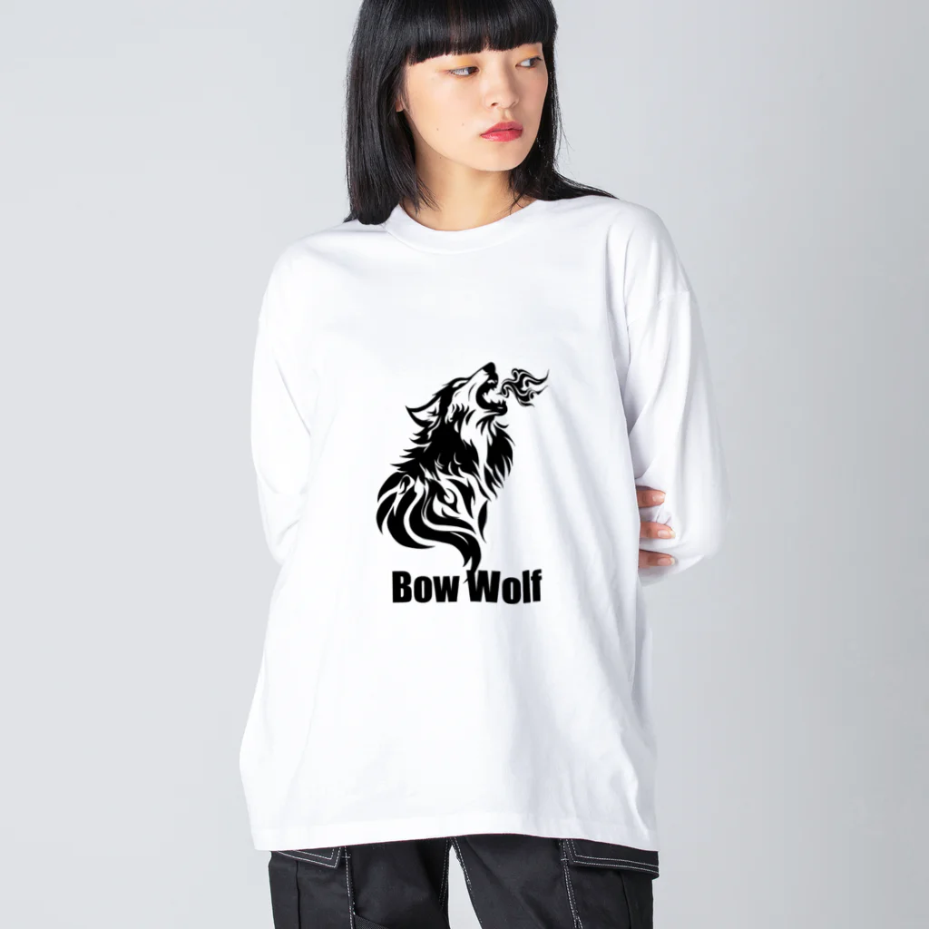 金太郎問屋のBow Wolf Big Long Sleeve T-Shirt