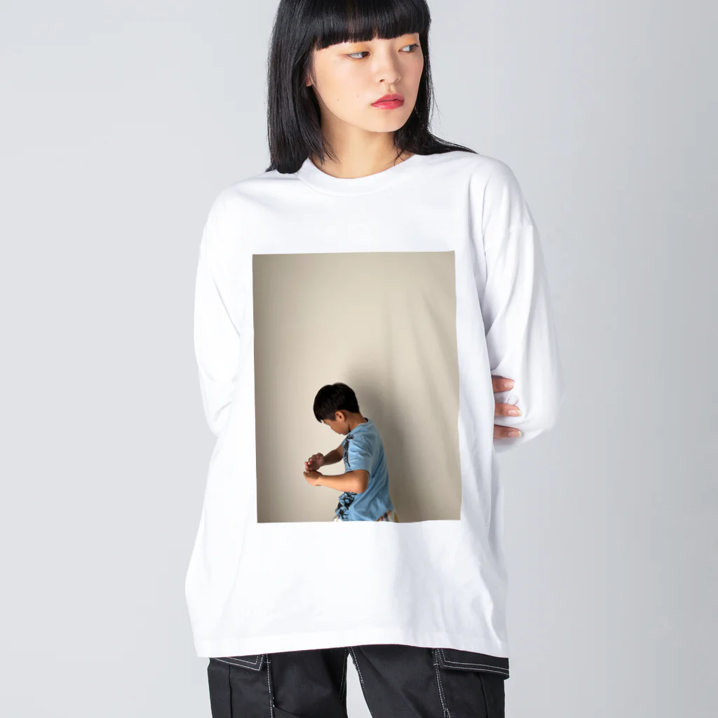 Minashのぼくのカッコいいポーズ Big Long Sleeve T-Shirt