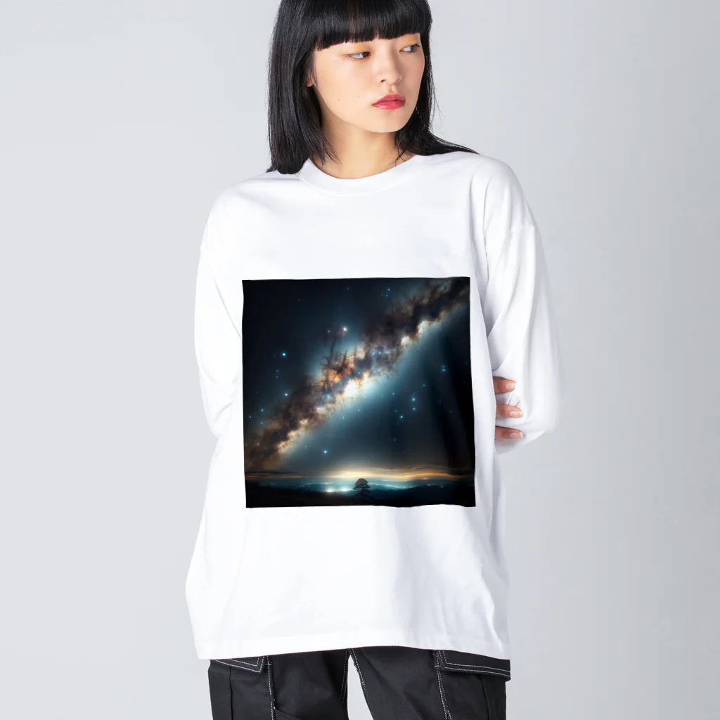 namidamakiの天の川銀河 Big Long Sleeve T-Shirt