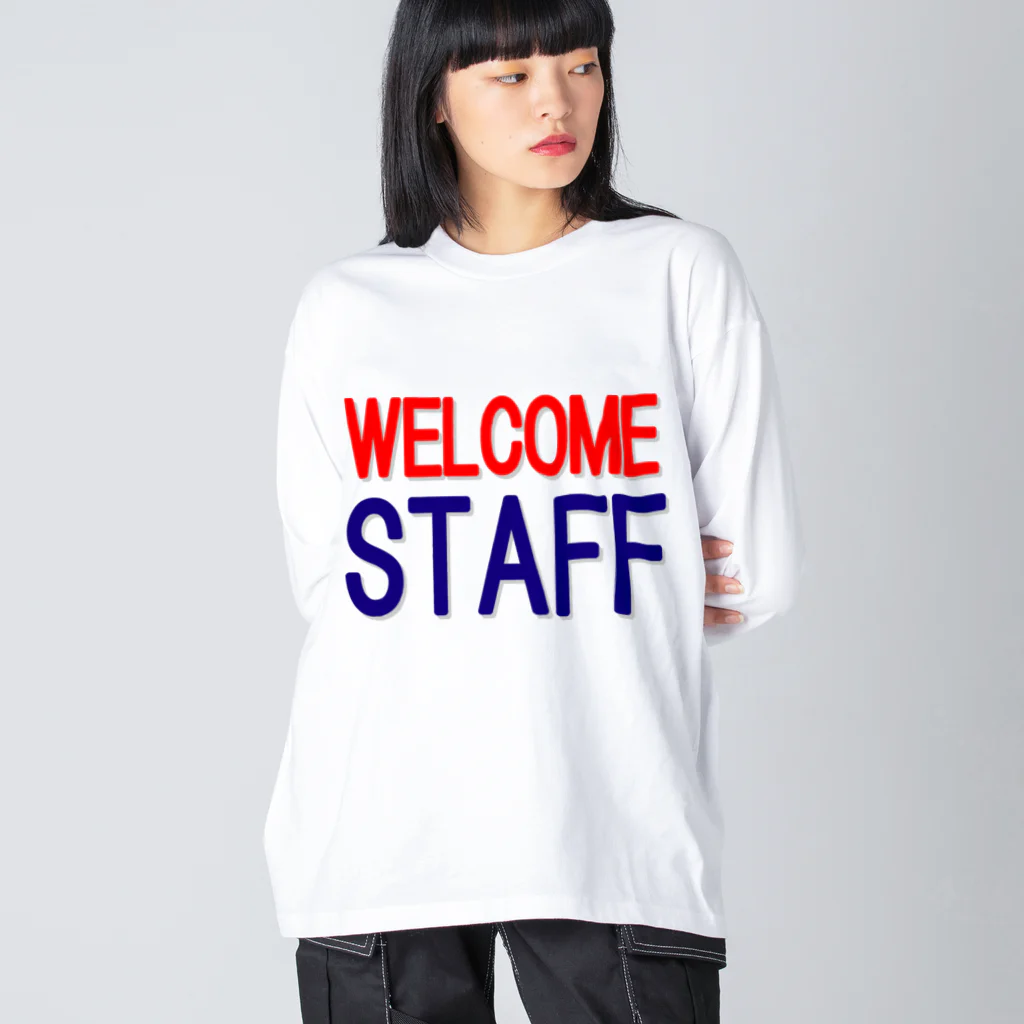 ainarukokoroのWELCOME STAFF ビッグシルエットロングスリーブTシャツ