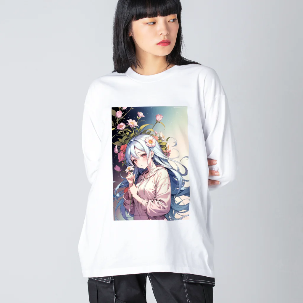 🐋うくはのお店の花と君7 Big Long Sleeve T-Shirt