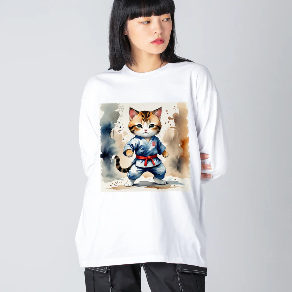 なむねこのさぁ！かかってこいニャ Big Long Sleeve T-Shirt