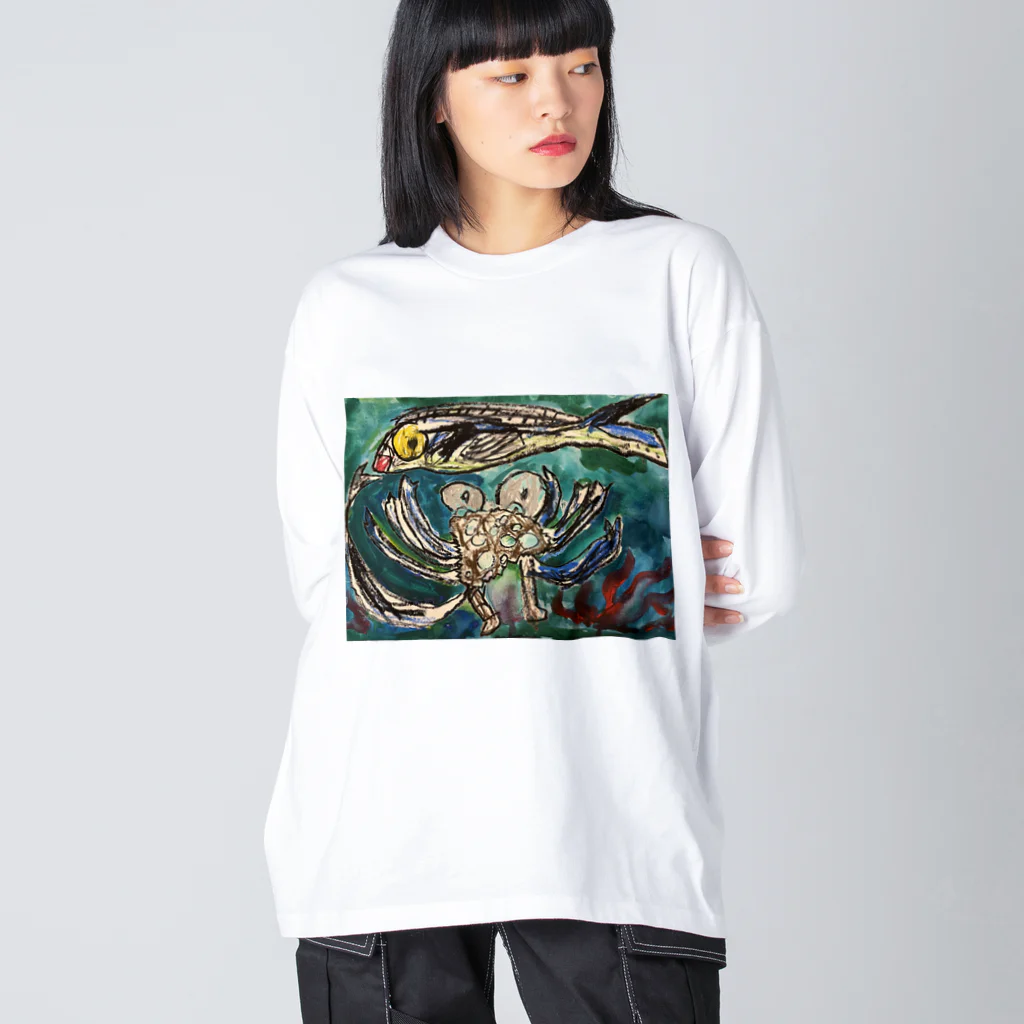 ちよかこ🕊️のおさかに Big Long Sleeve T-Shirt