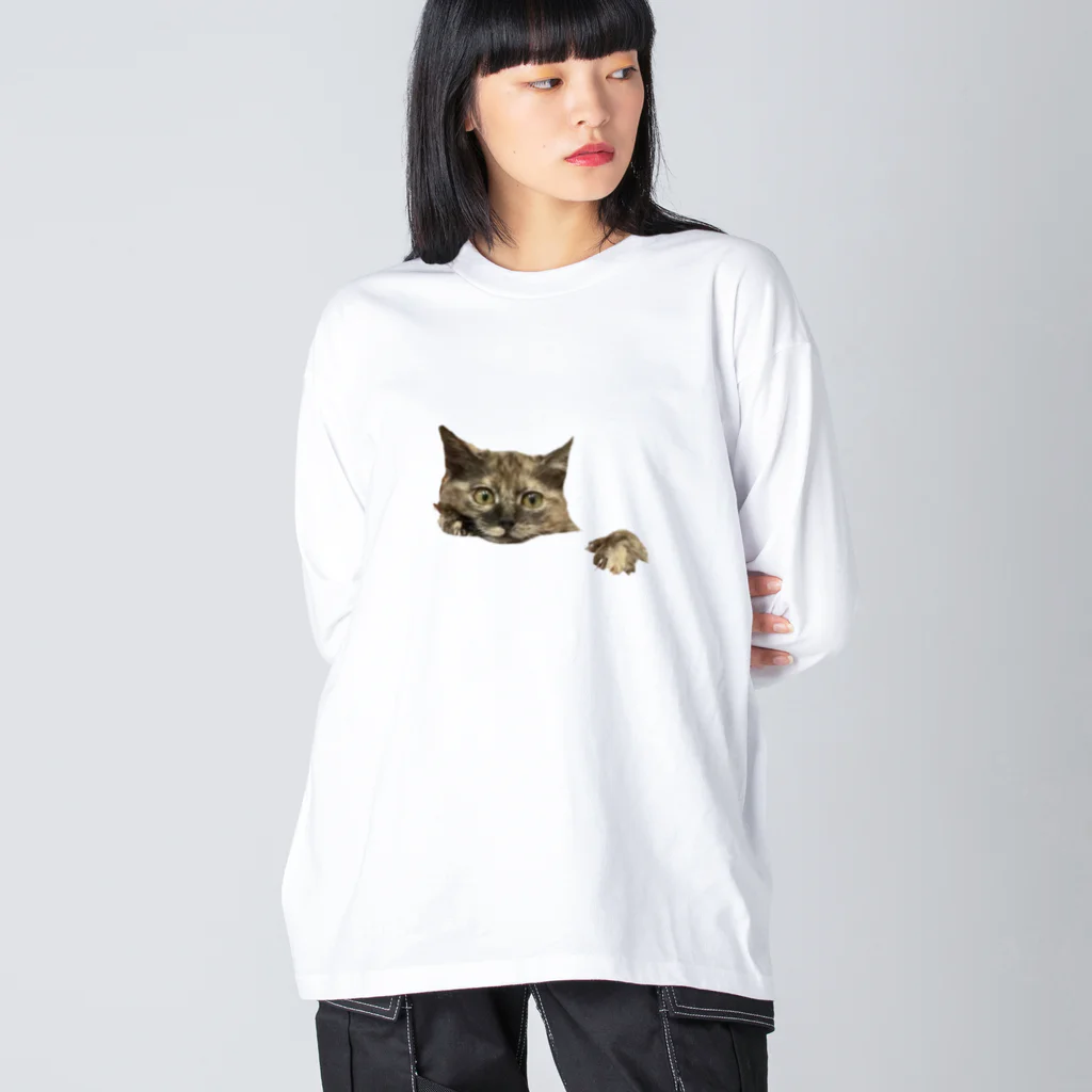 izuU shopの抱きつくまさみちゃん Big Long Sleeve T-Shirt