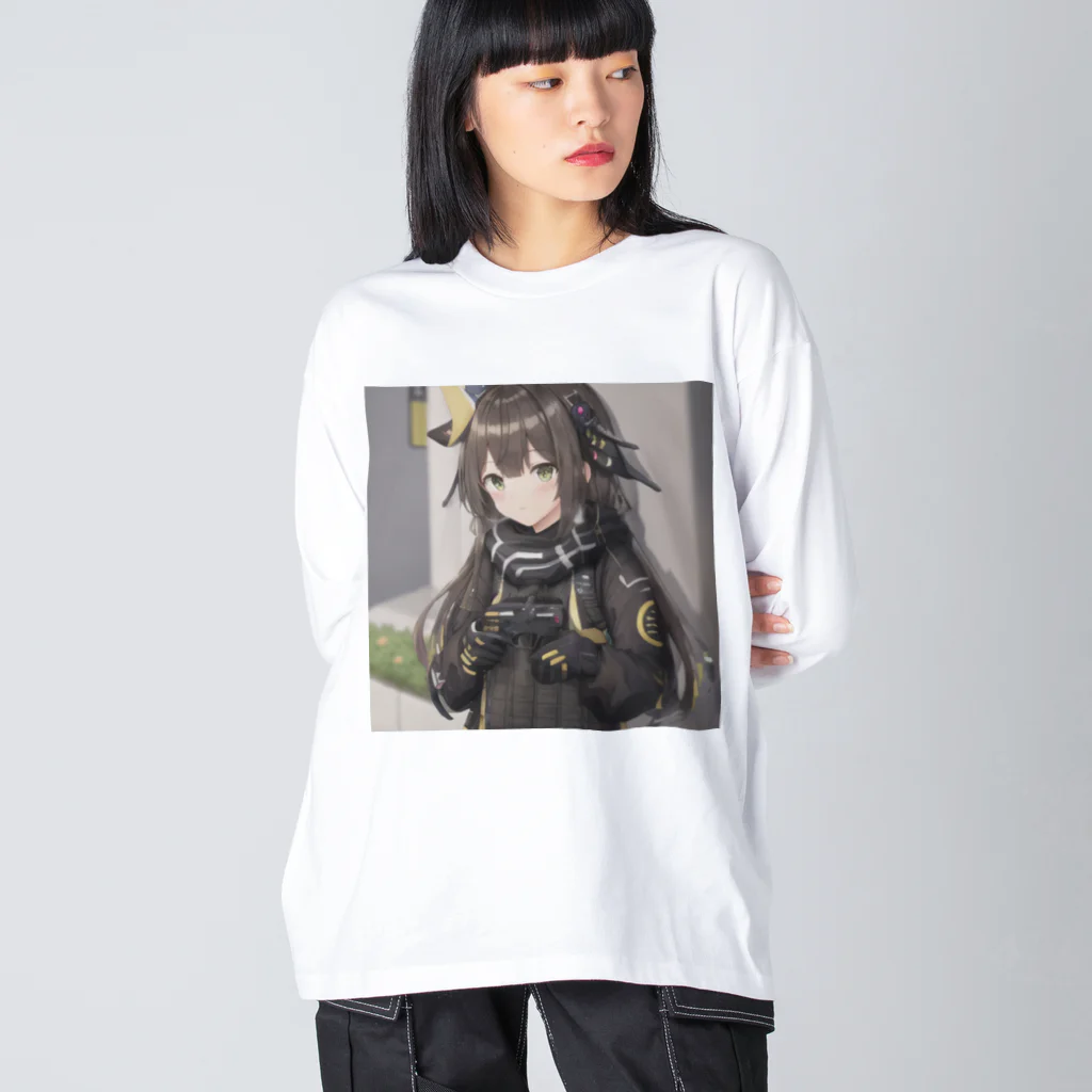 irwin00の戦う乙女シリーズ 高梨 ゆず Big Long Sleeve T-Shirt