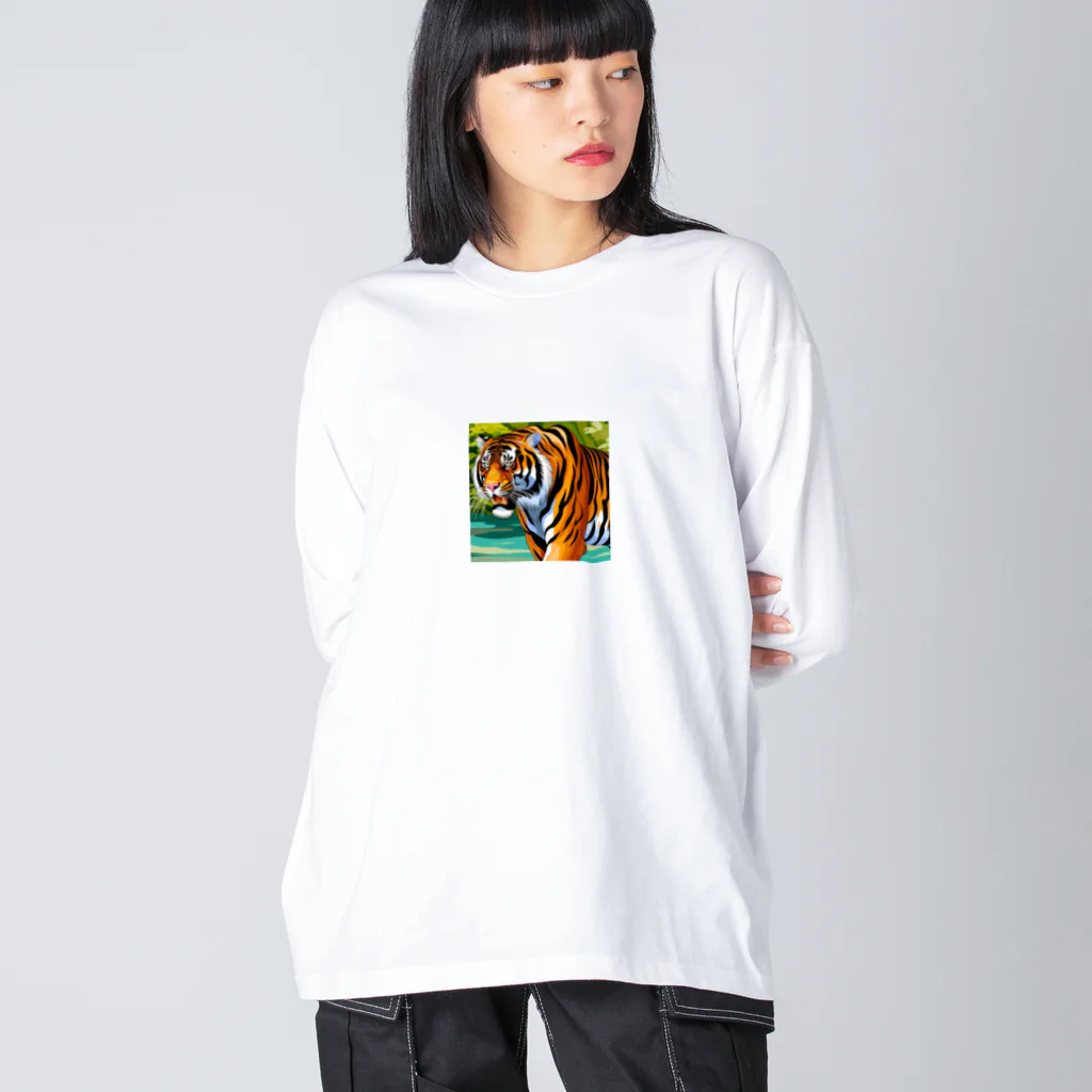 ストア・ザ・ダッチのタイガーグッズ Big Long Sleeve T-Shirt