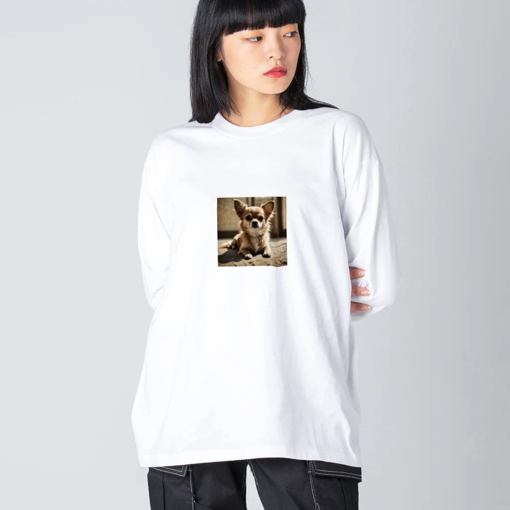 Ken Kenの可愛らしいチワワ Big Long Sleeve T-Shirt