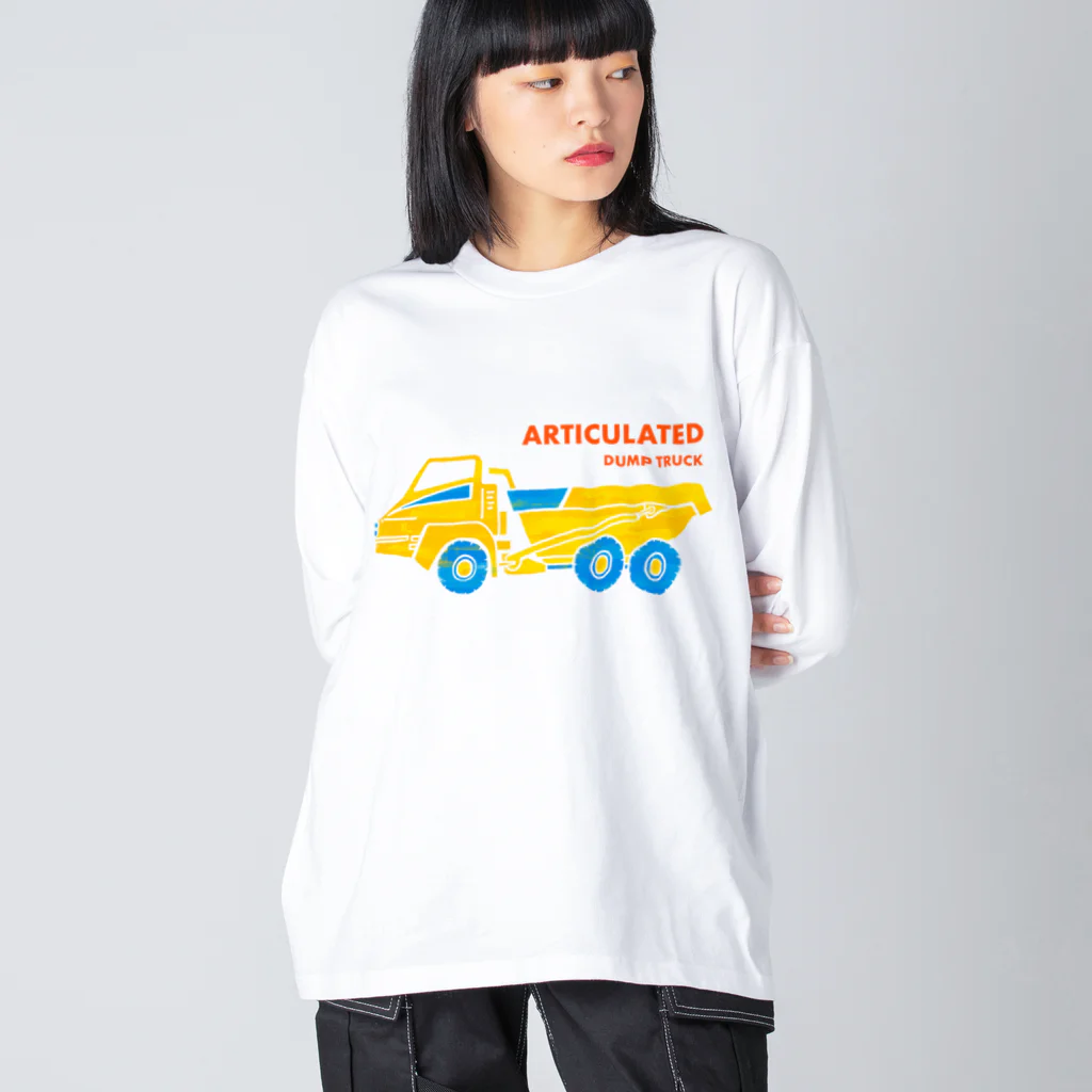 watasackのアーティキュレートダンプトラック Big Long Sleeve T-Shirt