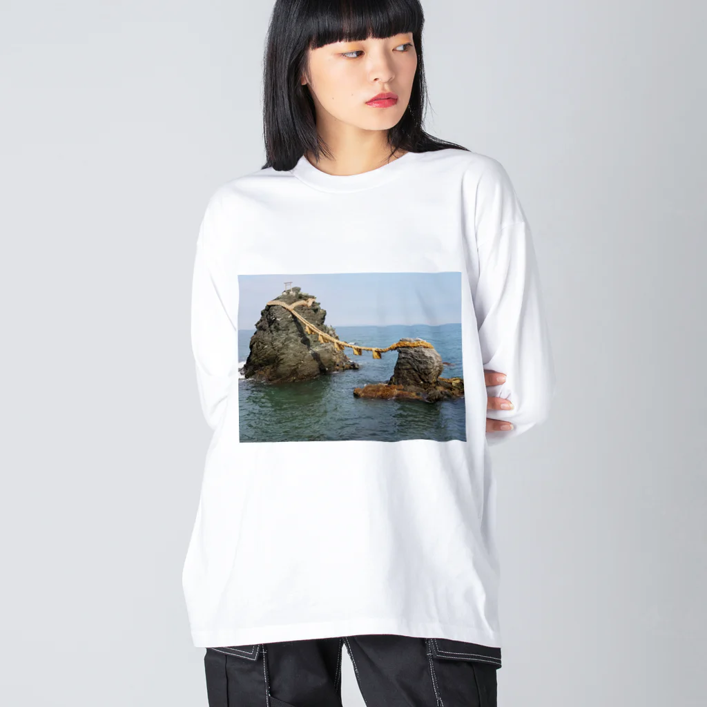 amaterasu358800の夫婦岩 Big Long Sleeve T-Shirt