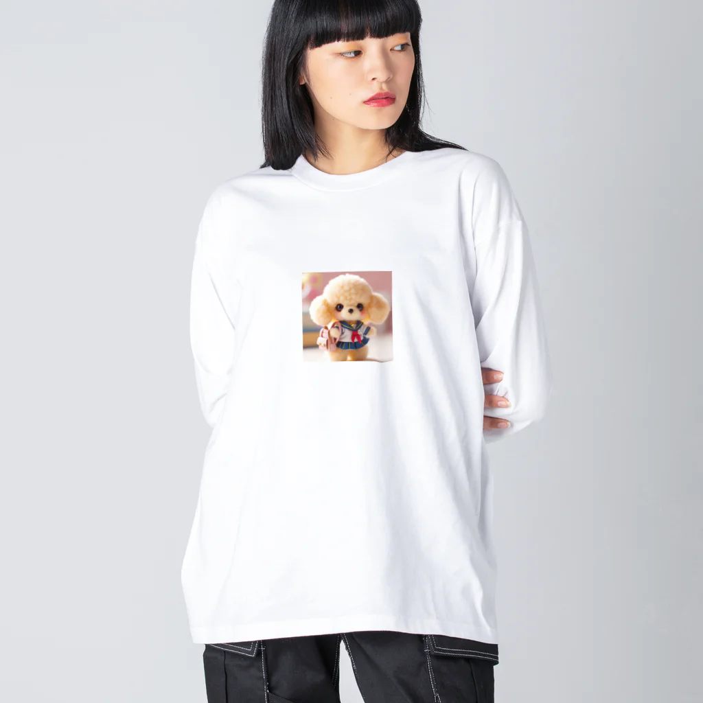 hanako_love_itemのトイプー女子 ビッグシルエットロングスリーブTシャツ