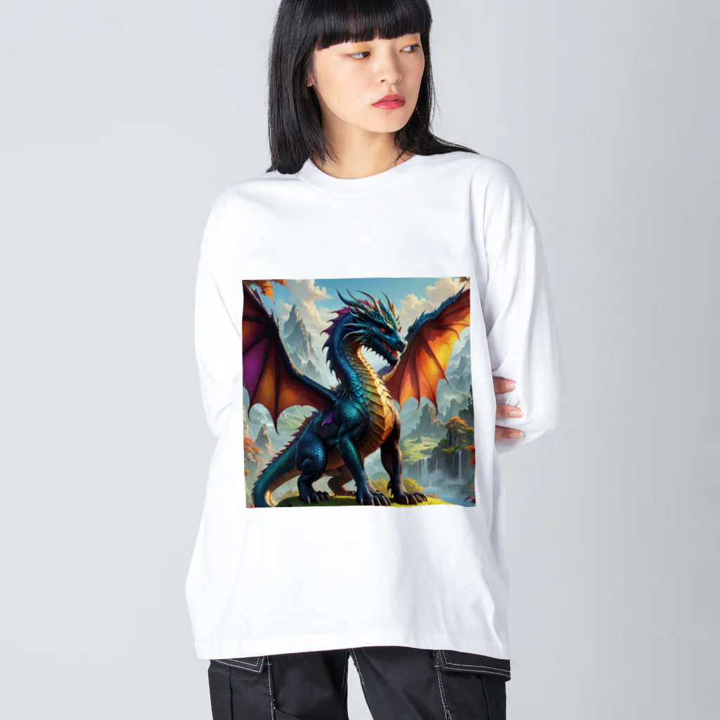 ミヤさんの王道ドラゴン Big Long Sleeve T-Shirt